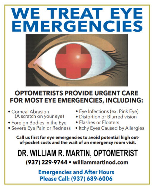 Emergency Eye Care Optometrist in Dayton, Ohio